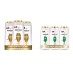 Pantene Shampoo Cheratina + Shampoo Lisci Effetto Seta, 6 pezzi