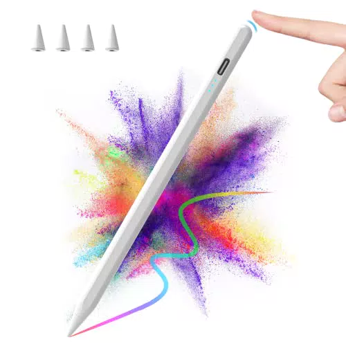 Penna Touch per iPad, con Sensibile all'inclinazione & Rigetto del palmo & Magnetica Stylus Penna