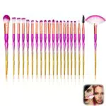 Pennelli Trucco Set, 20 pezzi Pennello da Trucco Premiumet di Pennelli Professionali per Trucco