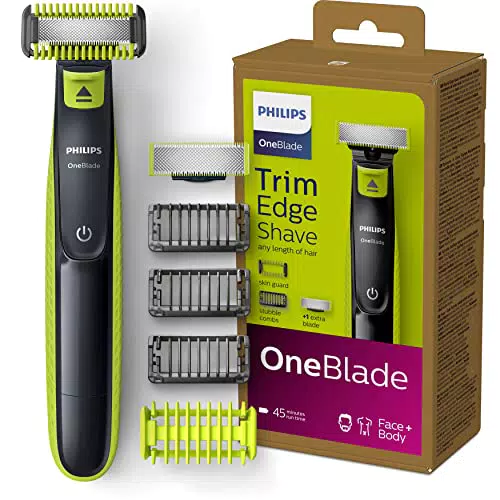 Philips Oneblade Face + Body, Rifinituratyling, Rasatura