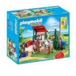 Playmobil Country 6929 - Area di Cura dei Cavalli con Pompa d'Acqua Funzionante