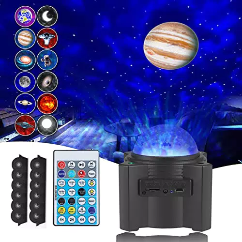 Proiettore Stella Galassia A LED, Con Altoparlante Musicale Bluetooth