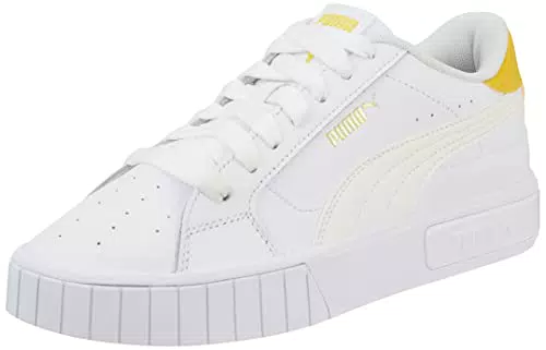 PUMA Cali Star Wn'scarpe da Ginnastica Donna, Bianco White-Marshmallow-Bamboo