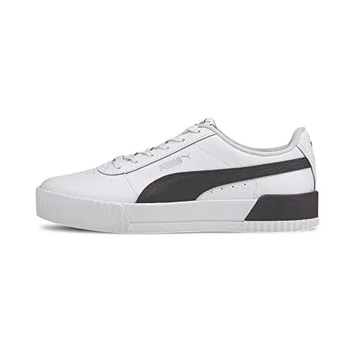 PUMA Carina Lcarpe da Ginnastica Basse Donna, Bianco