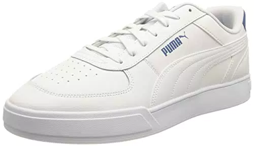 Puma Cavencarpe da Ginnastica Unisex-Adulto, White White-Lake Blue