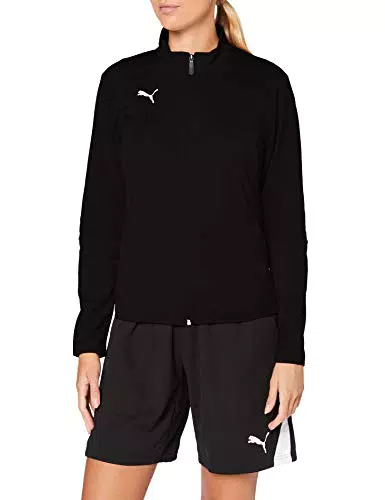 Puma Liga Training Jacket W, Giacca Tuta Donna, Nero Black White)