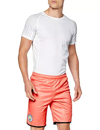 PUMA MCFC Shorts Replica, Pantaloncini Uomo, Georgia Peach/Black