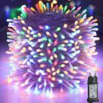 Qedertek Luci Albero di Natale, 100M 800 LED Catena Luminosa