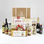 RE REGALO KIT DEGUSTAZIONE NATALE INSIEME Cesto 20 pezzi Panettone Bauli