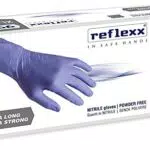 Reflexx R99, Guanti Hi-Risk in Nitrile senza Polvere Gr. 8.9