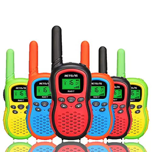 Retevis RA617 Walkie Talkie a  Lungo Raggio con Torcia LED Retroilluminata 16 Canali VOX