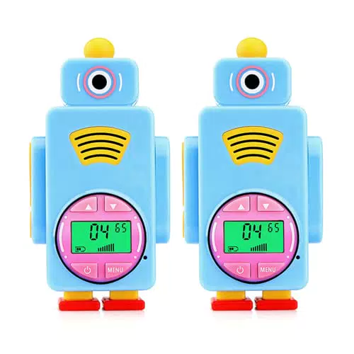 Retevis RT36 Walkie Talkie Bambini, Regali Giocattolo 8CH a Lungo Raggio Natale per Ragazze Ragazzi di 3-12 Anni