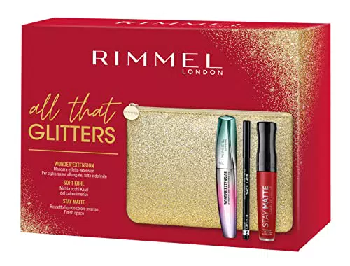Rimmel London Kit Regalo Donna All That Glitters Collection