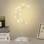 Roylvan 38cm Lampada da Tavolo Decorativa a Forma di Luna