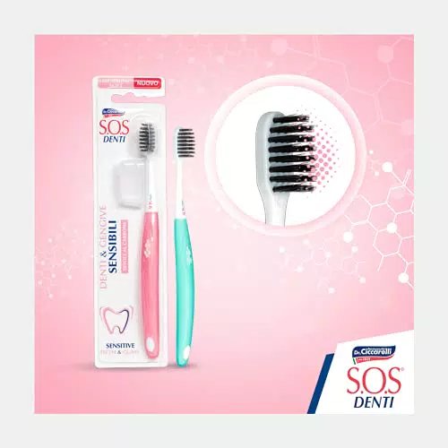 S.O.S Denti Spazzolino Denti Sensibili - 40 g