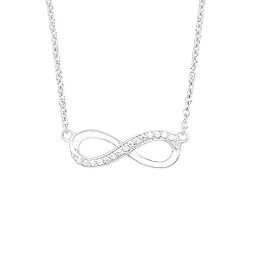 s.Oliver Catena con Ciondolo Collana, con Zirconia Sintetico