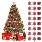 SALACR Fiocchi di Neve Decorazioni Albero di Natale