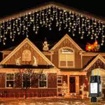 SALCAR 5m LED Luci Stringa 24 stringe, 50-80cm/ogni + 3m Cavo di alimentazione
