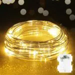 SALCAR LED Stringa 10m 100 Ledsed Catena di Luci Alimentata a Batteria