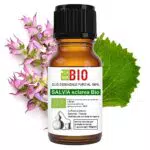 Salvia Sclarea Olio essenziale 100% Puro 5 ml - Uso interno Terapeutico Alimentare Diffusori Aromaterapia Cosmetica Cucina - LaborBio