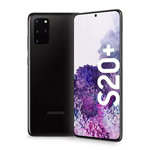 Samsung Galaxy S20+ Smartphone, 4G, Display 6.7" Dynamic AMOLED 2X, 4 Fotocamere Posteriori, 128 GB Espandibili, RAM 8 GB, Batteria 4500 mAh, Hybrid SIM/eSIM, Nero