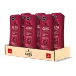 Schwarzkopf Gliss, Balsamo Color Protect & Shine per Capelli Colorati, con Cheratina e 3D-Color-Luminance, Confezione da 1200 ml (6 pezzi x 200 ml)