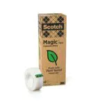 Scotch Magic Green Nastro Adesivo Invisibile a Base Vegetale