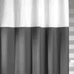 Sealskin Double Tenda da Doccia, Poliestere, Cotone