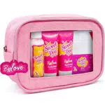 Set Donna da Bagno 6 PCS, Kit Coccole Include Lozione Maniozione Corpo