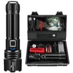 Shadowhawk Torcia LED Potente Professionale 10000 Lumen