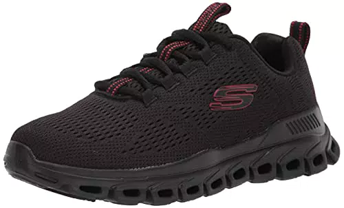 Skechers Fissaggio Gradinicarpe Da Ginnastica Uomo, Nero