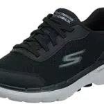 Skechers Go Walk 6 Bold Knightcarpe Uomo, Black Dark