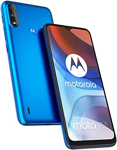 Smartphone Motorola E7i Power Tim Tahiti Blue 6.5" 2gb/32gb Dual Sim