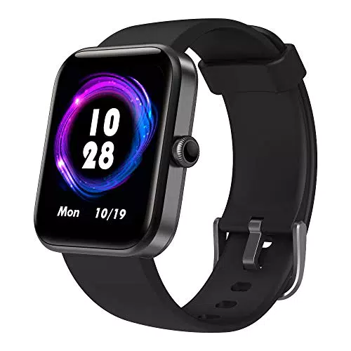 Smartwatch Donna Uomo, Orologio Fitness Tracker con Alexa Impermeabile 5ATM Display HD a Colori da 1