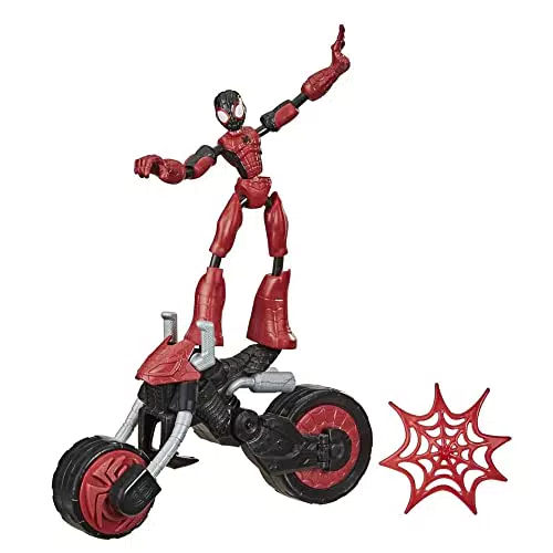 SPIDER-MAN- Hasbro SPD Bend And Flex Rider No Color