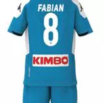 ssc napoli 2019/2020, Kit Gara Bambino, 8 Fabian, 04 Anni