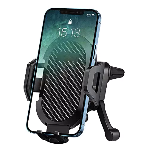 Supporto Cellulare Auto, HOMSCAM Porta Telefono Auto con Design Triangolare Stabile, 360°di Rotazione Supporto Smartphone per Auto Compatibile con iPhone 13/12/11 Pro Max/Samsung Xiaomi Redmi