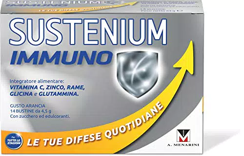 Sustenium Immuno - Integratore Alimentare Per Le Difese Immunitarie. Contiene Glicina