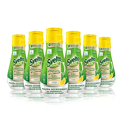 Svelto Gel Lavastoviglie Tutto in 1 Powered By Nature