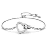 Swarovski Lovely Bracciale in Cristalli Swarovski, Placcato in Tonalità Rodio