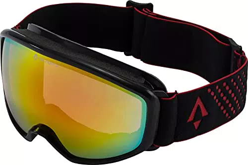 TECNOPRO Ten-Seven Revo Maschere da sci Nero/Rosso 2