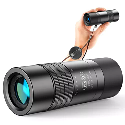 Telescopio monoculare ravvicinato per esterni - 6x20M