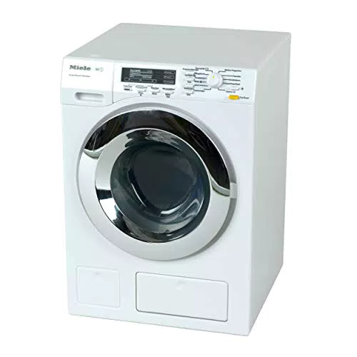 Theo Klein 6941 Lavatrice Miele, Quattro programmi di lavaggio e rumori originali