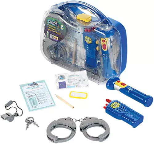 Theo Klein 8892 Valigetta della polizia Police Unit Ben & Sam con numerosi accessori da poliziotto I Giocattoli per bambini dai 3 anni in su