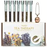Confezione Regalo Terapia del Tè, 7 Gusti Diversi e un Infusore a Sfera