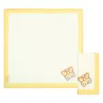 THUN-Set 2 tovaglioli Country con Farfalle