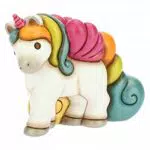THUN - Soprammobile Unicorno in Posa - Accessori per la Casa - Linea Unicorno - Formato Medio