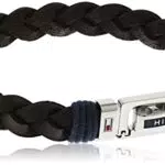 Tommy Hilfiger Jewelry Braccialetto da Uomo In Pelle Marrone - 2790309
