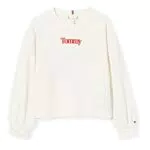 Tommy Hilfiger Kg0kg06676 T-Shirt, Ancient White, 9 Mesi Bambina