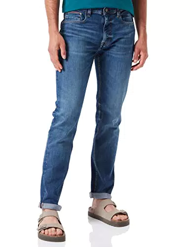 Tommy Hilfiger Straight Denton Pstr 4yrs Jeans, Four Years Repair